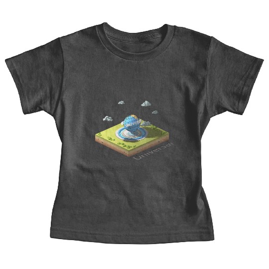 Geometric low poly Universal Studios Baby Tees