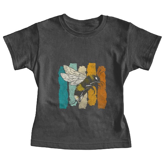 Honey Bee Nature Flowers Bees Baby Tees