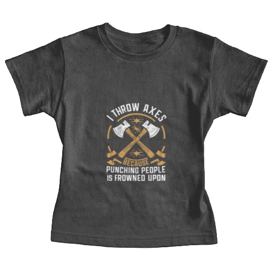 Axe Throwing Enthusiasts Championship Precision Baby Tees