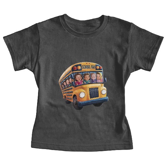School Bus Adventures Baby Tees