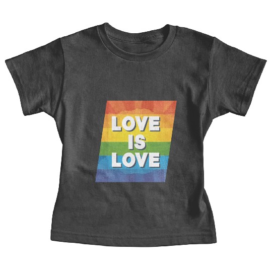 LGBTQ Love is Love Baby Tees