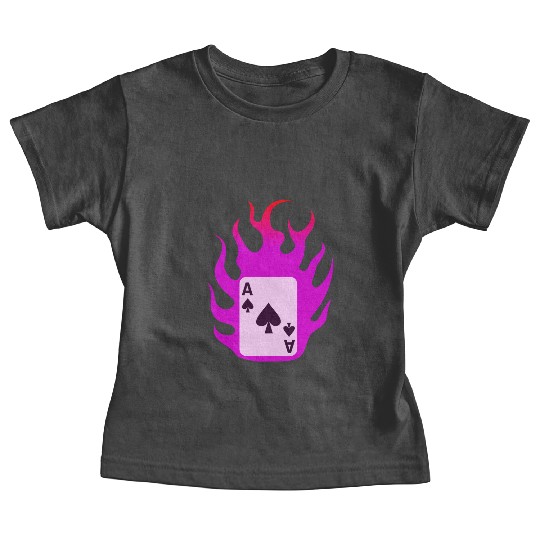 Flaming Card - X-men Baby Tees