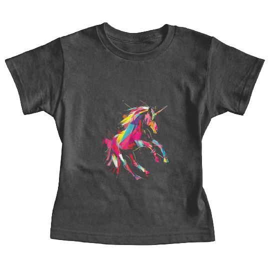 Unicorn Rainbow Animal Zoo Baby Tees