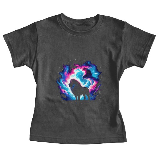 Cool Galaxy Graphic Space Art Baby Tees