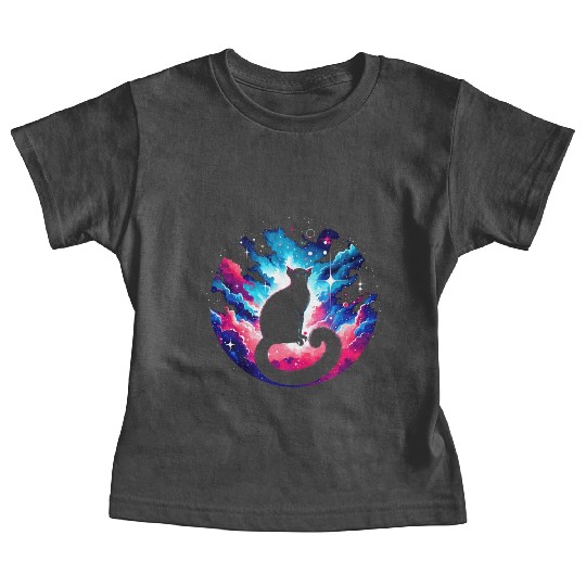 Cool Galaxy Graphic Space Art Baby Tees