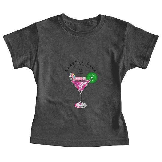 Barbell Club Unicorn Cocktail Baby Tees