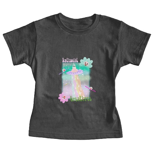 CIRCUS IN SPRING: SPRING ALIEN Baby Tees