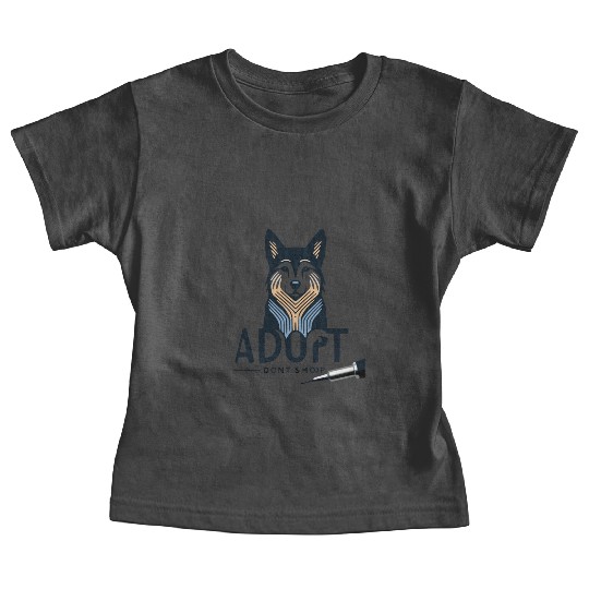Furry Friends, Not Food: for Dog lovers Baby Tees