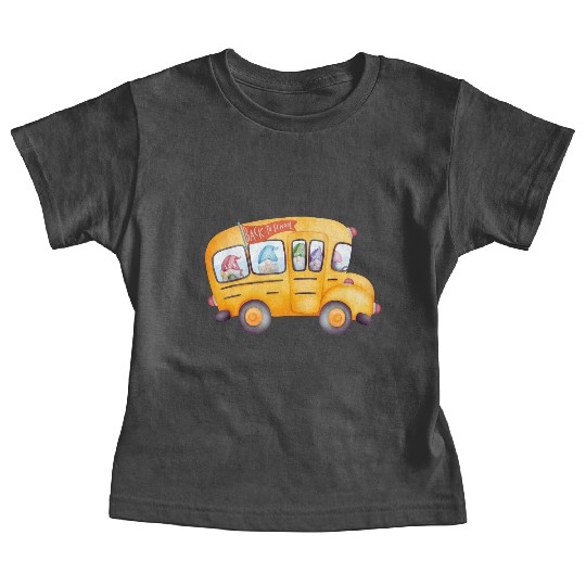 Back to School Collection: School Bus Baby Tees