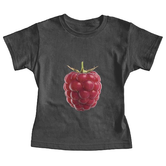 Raspberry Realistic Baby Tees