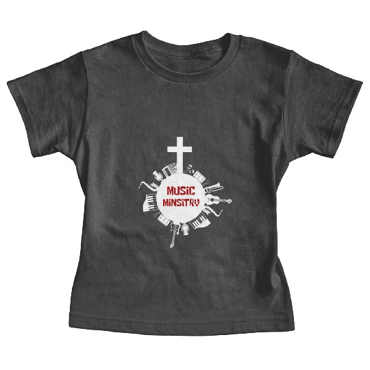 Music Ministry Christian Instruments Music Baby Tees