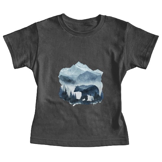 a painting that expresses nature and animals Baby Tees