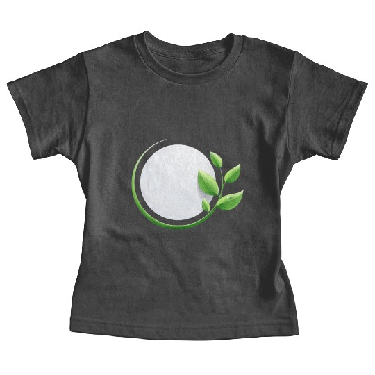 To create a green eco-friendly design stock illust Baby Tees