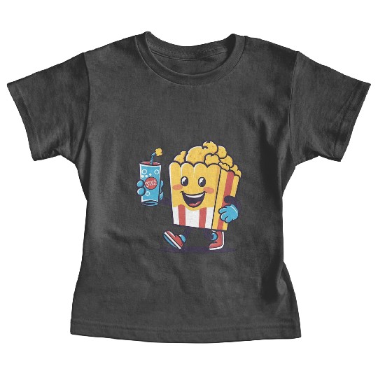 Popcorn and Soda: Moments of Joy Baby Tees