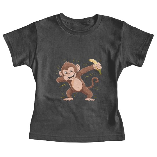 Cute Monkey for Kids for a Kid Baby Tees