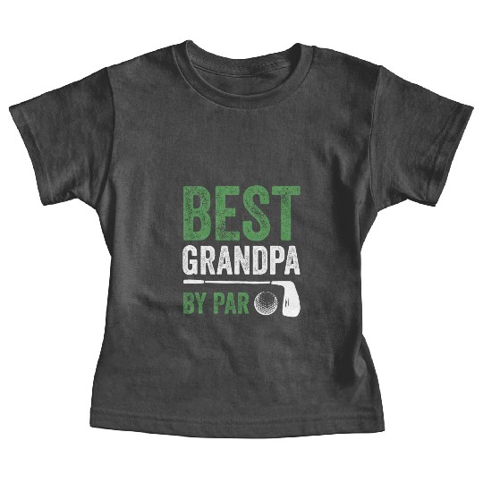 Golfer Grandpa Funny Golf Papa Grandfather Gift Baby Tees