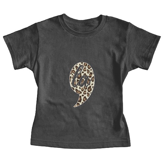 Comma La Leopard Print Kamala Harris Baby Tees