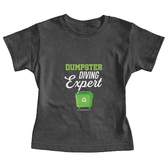 Dumpster Diving Expert Eco-friendly Recycling Baby Tees
