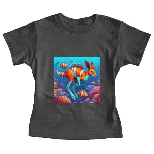 The kangaroo-clown fish Baby Tees