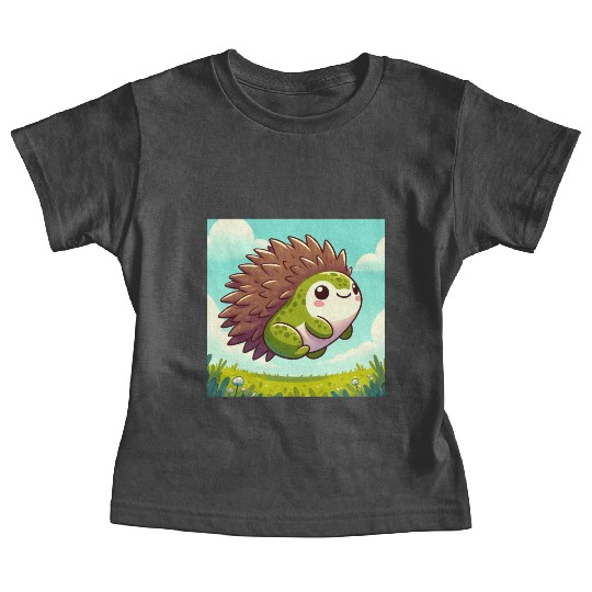 The frog-hedgehog Baby Tees