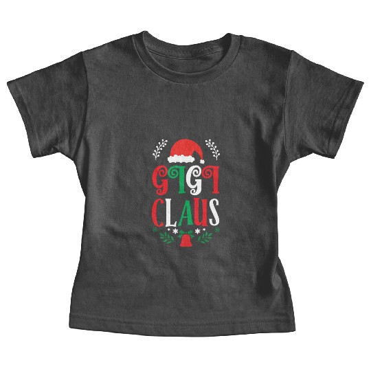 Gigi Claus Christmas Family Group Matching Pajama Baby Tees