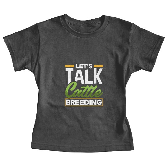 Let's Talk About Cattle Breeding Highland Cow Baby Tees