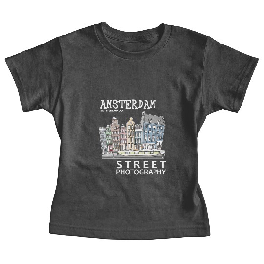 Amsterdam Street Photography Baby Tees