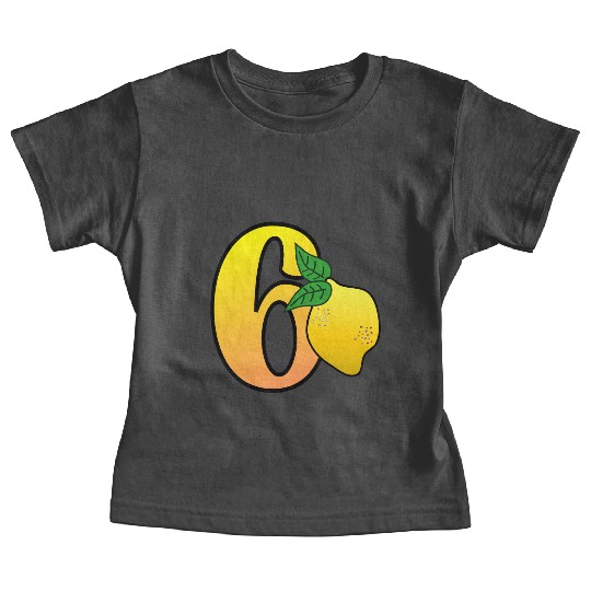 Number 60th Birthday - Lemon Baby Tees