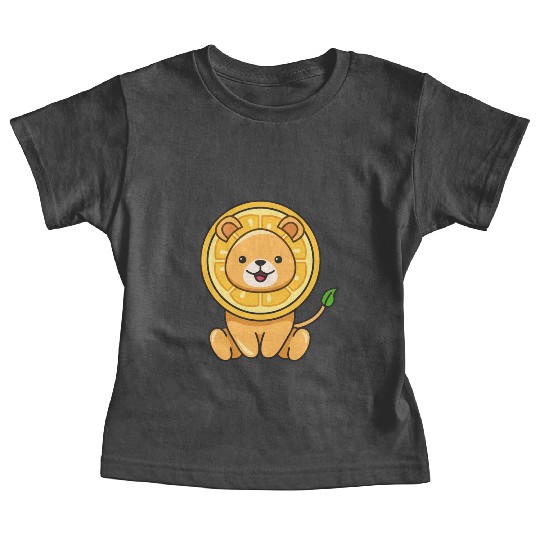 Lion Lemon Design for Lions Lovers Baby Tees