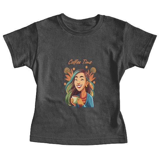 Coffee Time Bliss Baby Tees