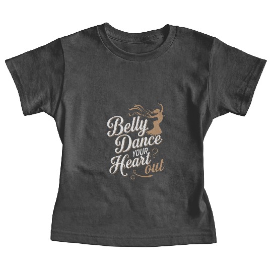 Tribal Fusion Rhythmic Dance Art For Belly Dance Baby Tees