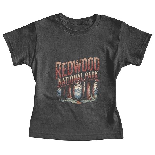 Redwood National park vintage Baby Tees