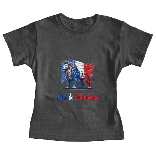 The pride of Villeurbanne flag design Baby Tees