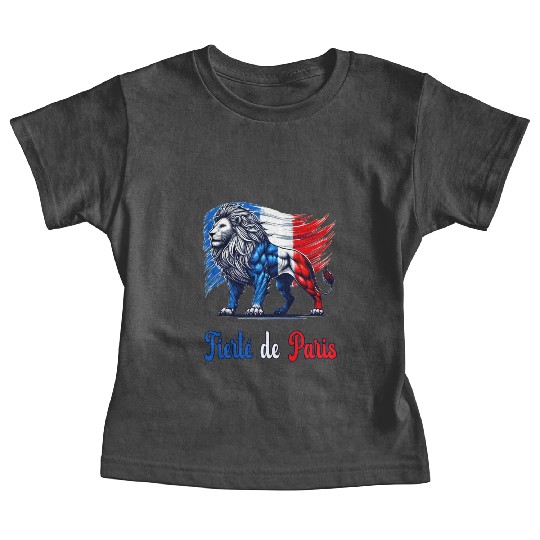 The pride of Paris flag design Baby Tees