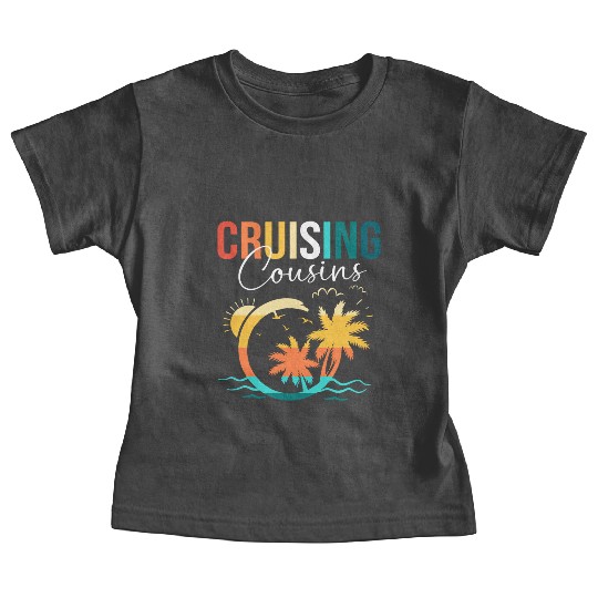 Family Cruise Mediterranean Cruising Cousins Baby Tees