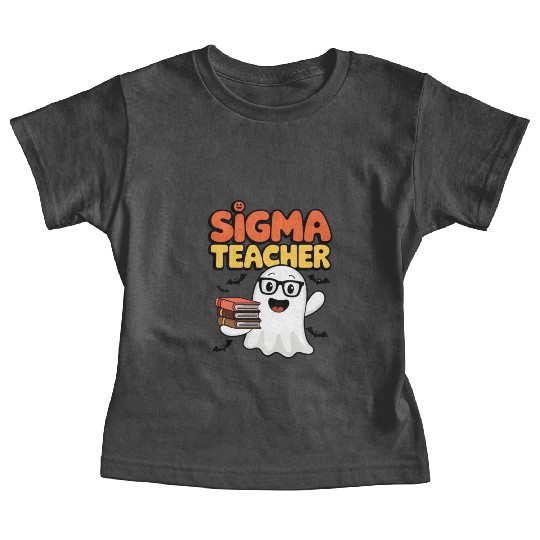 TEACHER SEIGMA HALLOWEEN PUMPKIN Baby Tees
