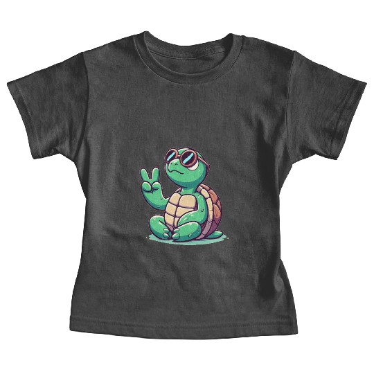 chill turtle Baby Tees
