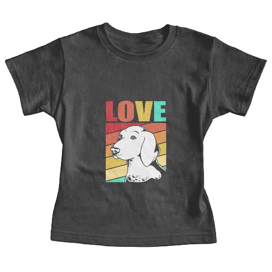 Retro German Shorthaired Pointer Dog I Love My GSP Baby Tees