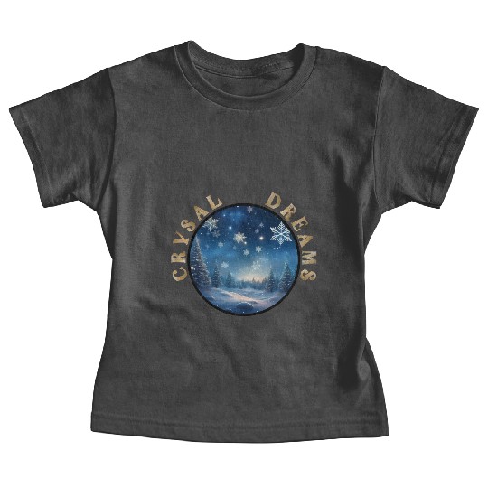 Winter's Embrace - A Crystal Clear Dream Baby Tees