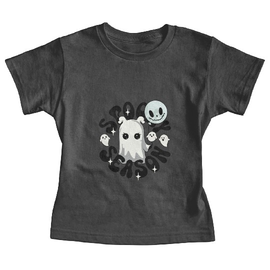 Halloween Ghosts Spooky Season Baby Tees