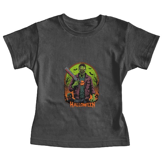 Undead Nightmare: Zombie Halloween Graphic Baby Tees