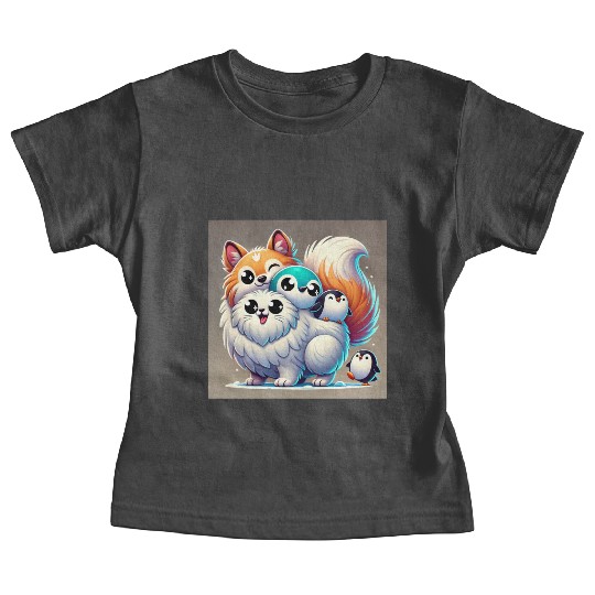 Frost Pals is a mix of a bunch of winter animals. Baby Tees