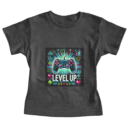 game level up Baby Tees