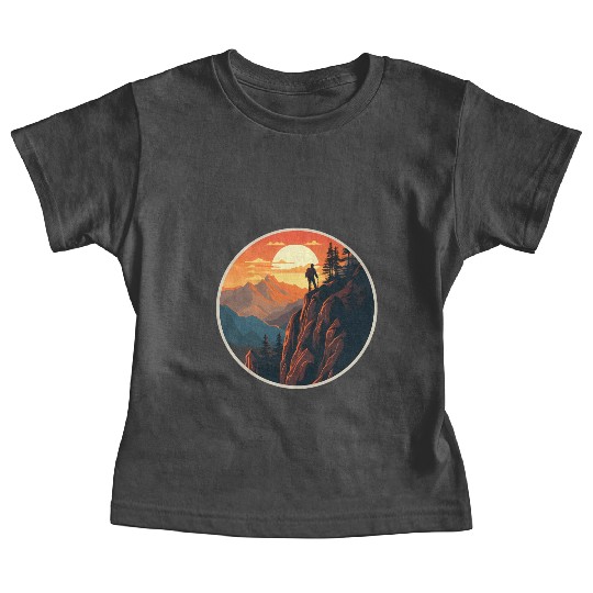 Hiking Nature Vacation Baby Tees