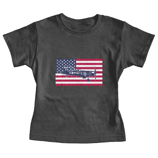 World War II American aircraft Baby Tees