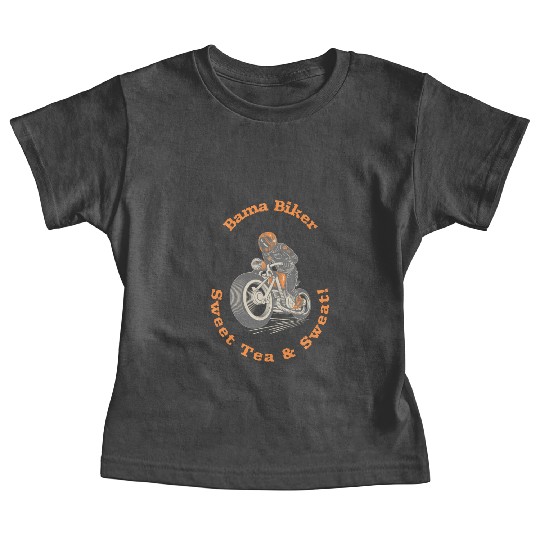 Bama Biker: Sweet Tea & Sweat! Albm Biking Baby Tees