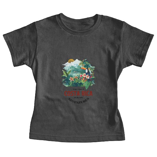 Costa Rica Nature & Macaw Adventure Baby Tees