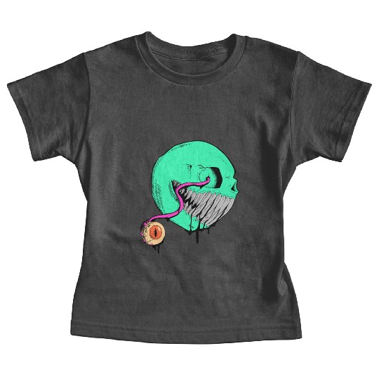 Cringe Zombie Pac Man Baby Tees