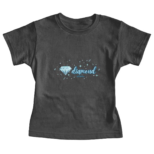 Diamond gemstone jewel Baby Tees