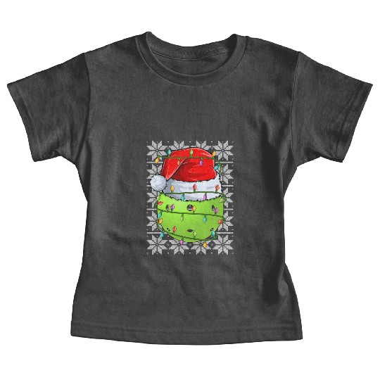 Pickleball Christmas Lights Baby Tees